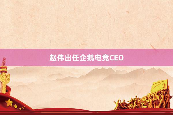 赵伟出任企鹅电竞CEO